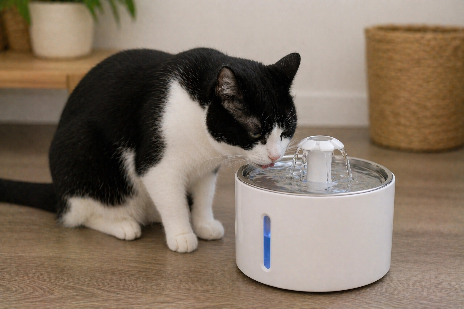 How much water should a cat drink?