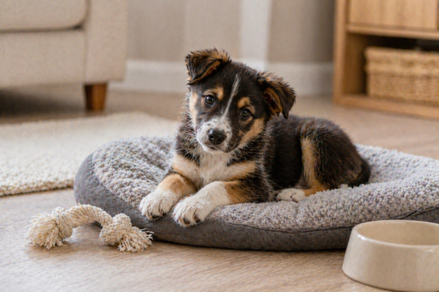 A puppy at home: what to buy and how to prepare