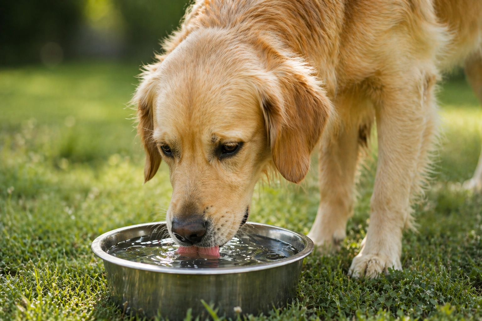 How much water does a dog need?