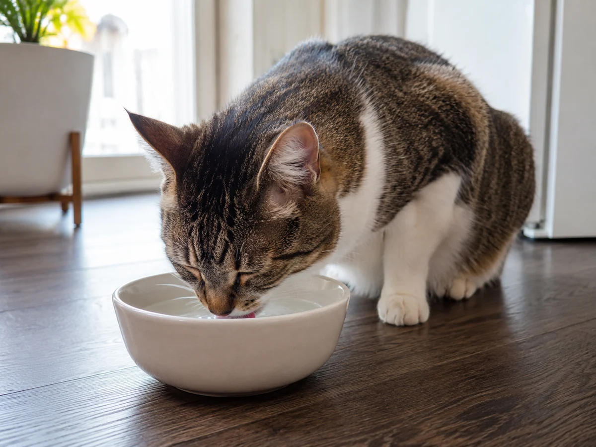 How often should you change your cat’s water?